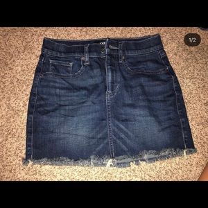 Express Jean Skirt